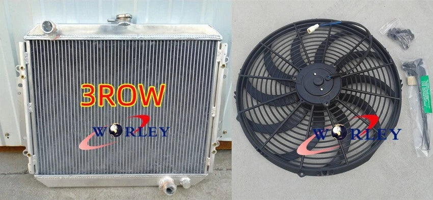 Aluminum Radiator with Fan for Holden Rodeo TF (1988–1997)