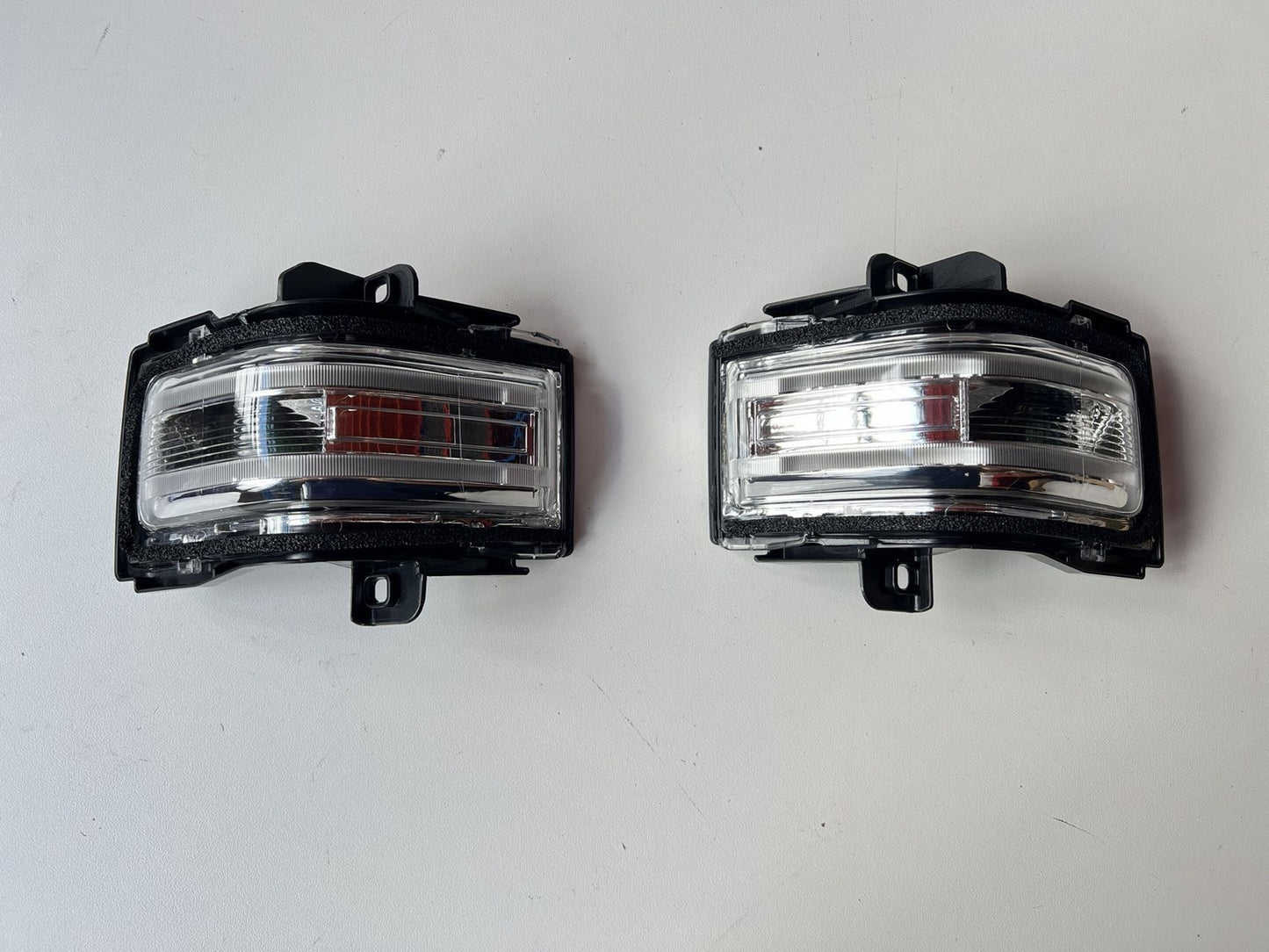 Clear LED Sequential Rearview Mirror Turn Signal Light for Ford F-150 (2015–2023)
