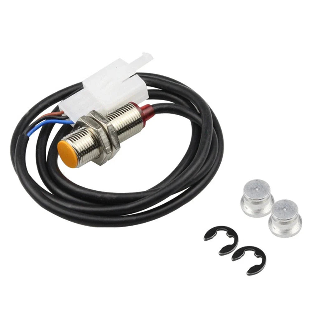 Digital Speedometer Odometer Speed Sensor Cable And Magnet for ATV Motorcycle