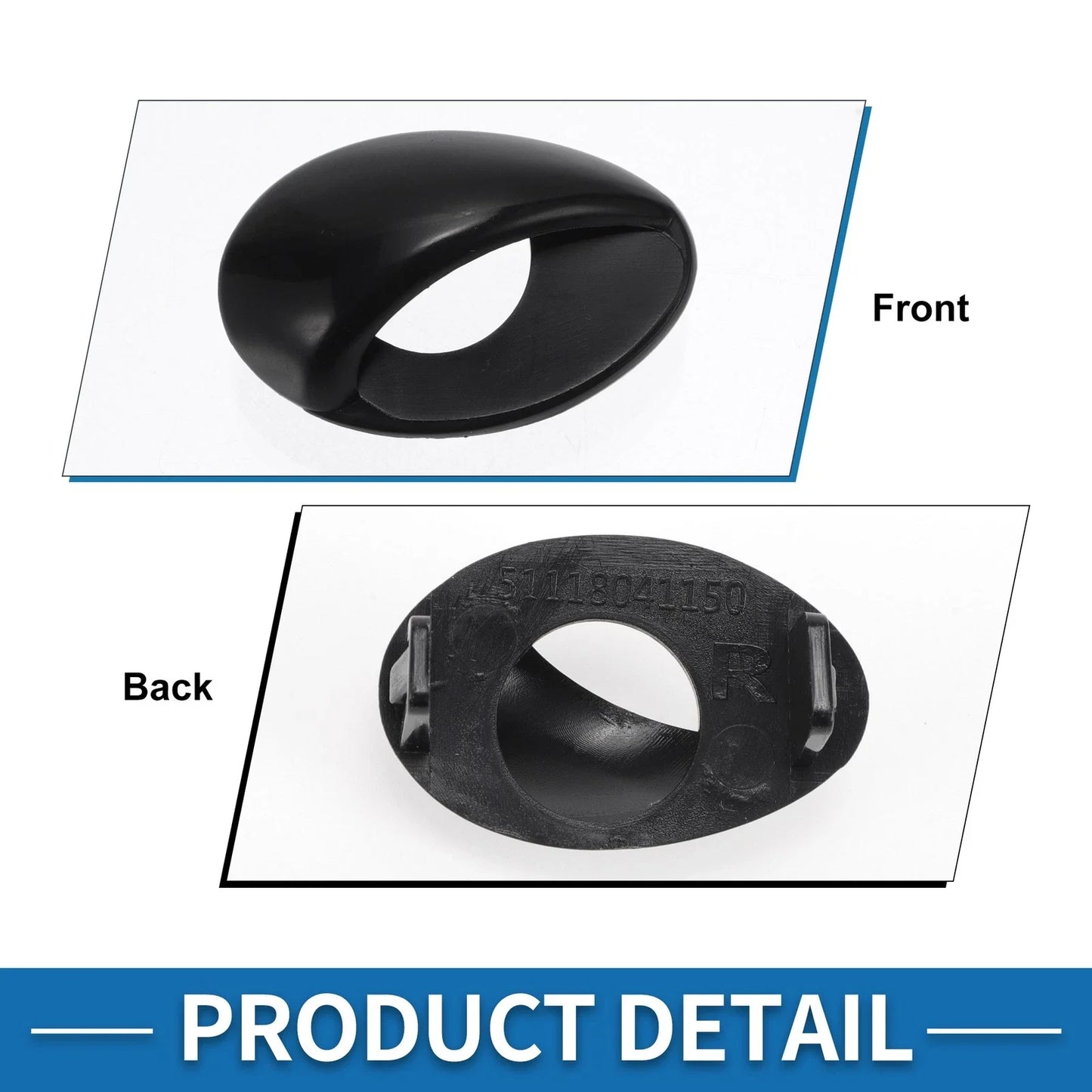 Front Right Bumper Headlight Washer Nozzle Cap for BMW M3 (2008-2013)