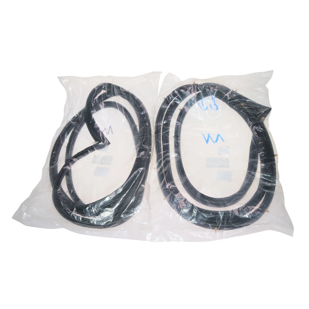 Set of 2 Front Door Weatherstrip Rubber for Nissan Sunny N14 (1991–1995)
