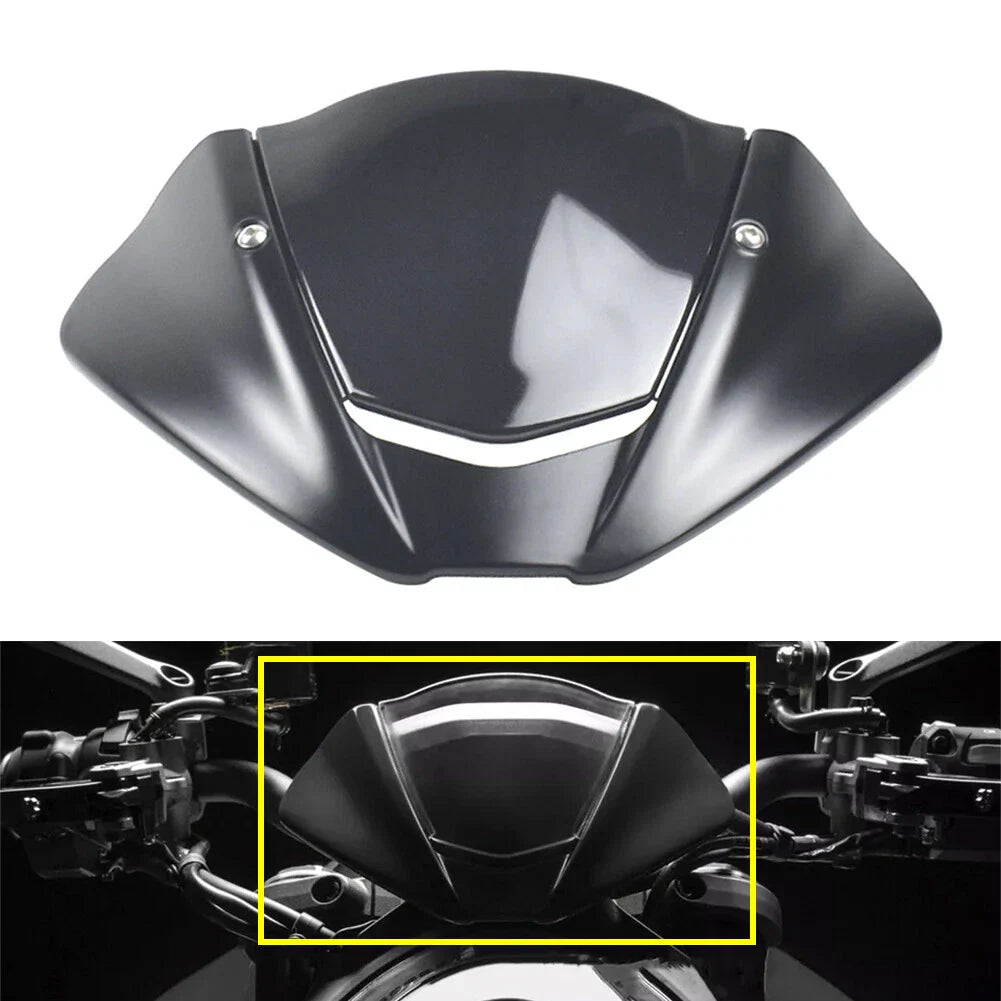 Matte Black Windshield with Bracket for Ducati Monster 950 937 (2021-2022)