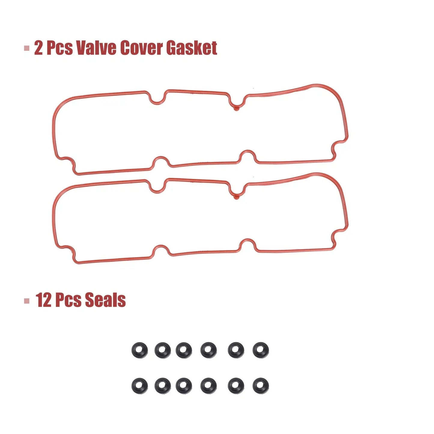 Engine Valve Cover Gasket Kit for Buick, Chevrolet, Oldsmobile (2000-2005)