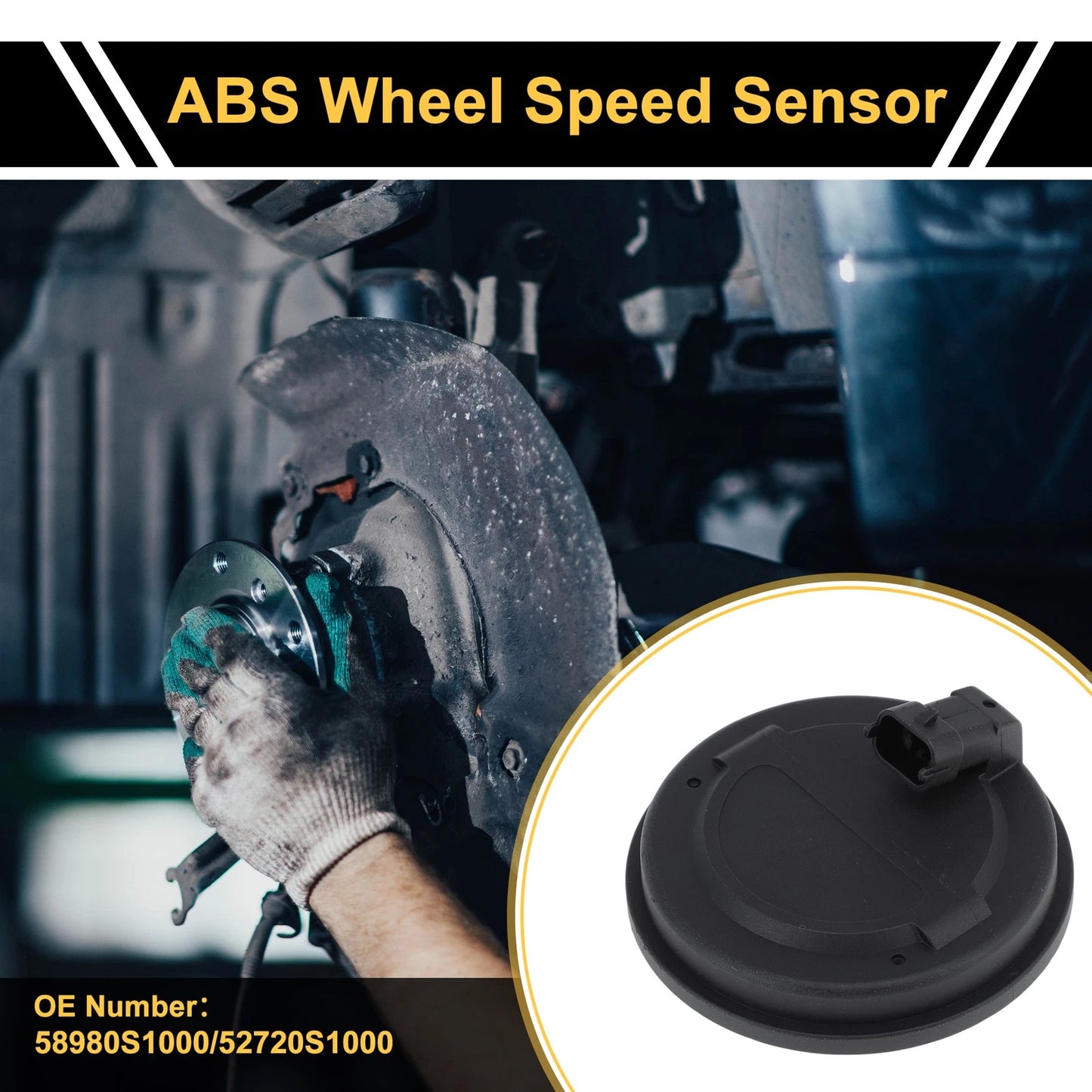 ABS Wheel Speed Sensor No. 58980S1000 for Hyundai Palisade (2020–2024)