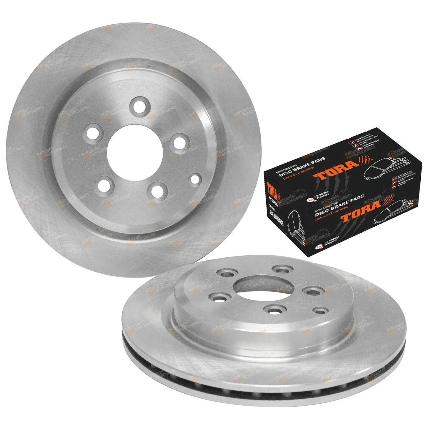 Rear Rotors & Pads for Territory BF FG SX SY SZ (2004-2016)