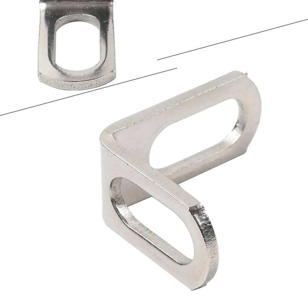 L-Shaped Exhaust Pipe Fixed Clamp Bracket for Universal Motorcycle