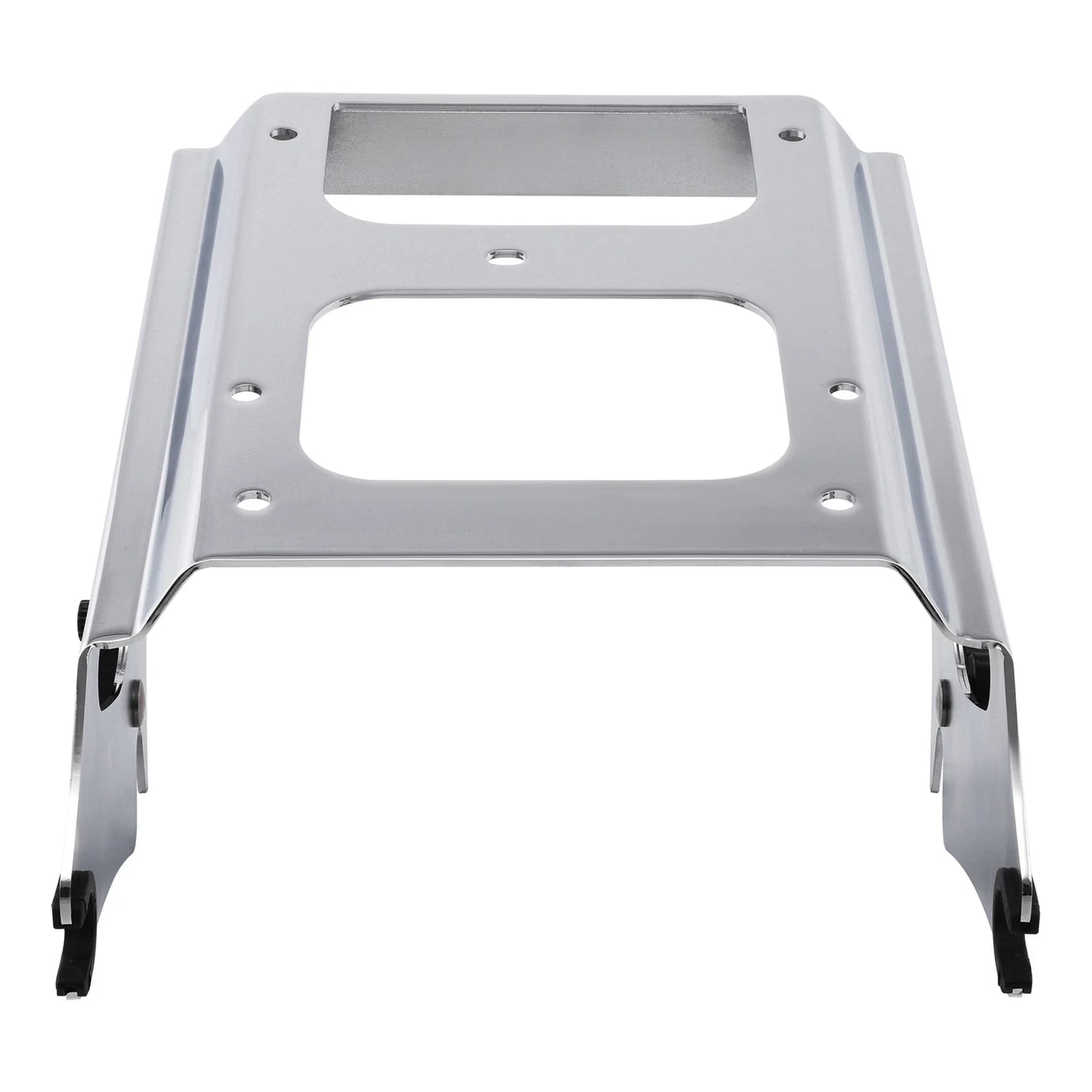 Chrome Quick Detach Up Mount Rack for Harley Touring Street Glide (09-13)