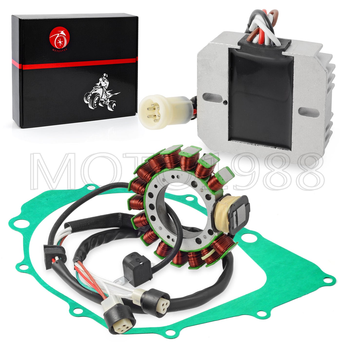 Stator & Regulator Rectifier Kit for Yamaha Warrior 350 (1987–2004)