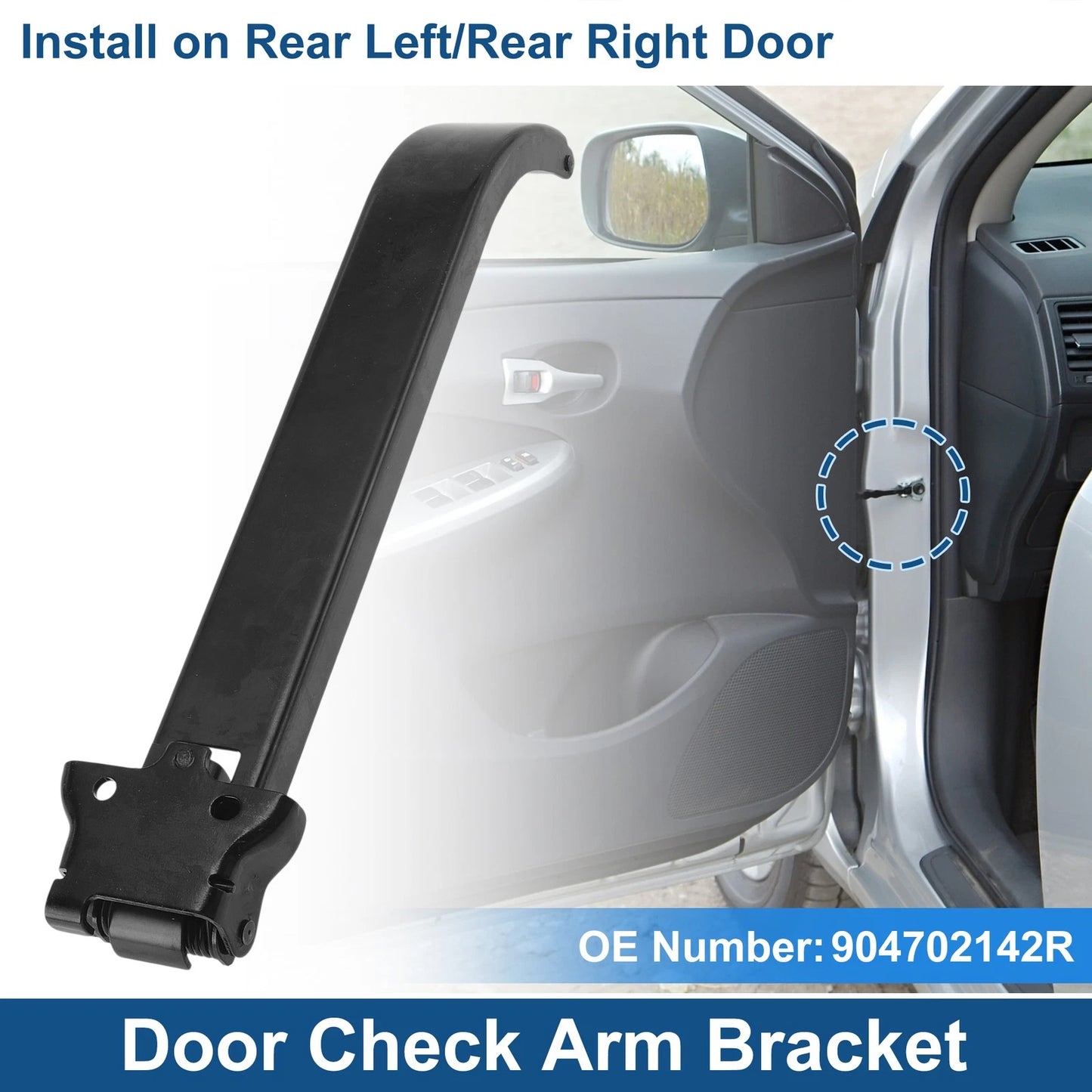 Rear Left & Right Door Check Strap for Renault Master III (2010–2020) No. 904702142R