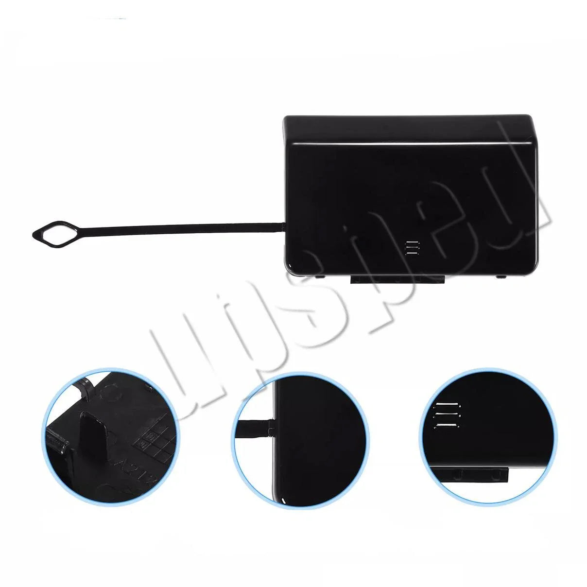 Rear Bumper Tow Hook Eye Cover Cap for Benz E-Class W212 AMG Line Sedan (2009–2013)