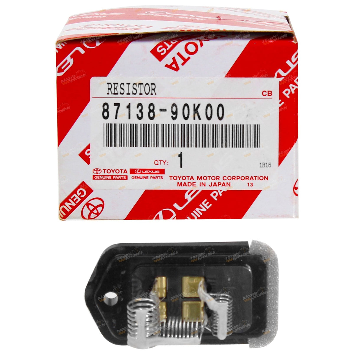 Heater Fan Resistor for Toyota Landcruiser FJ70 (1984–1992)