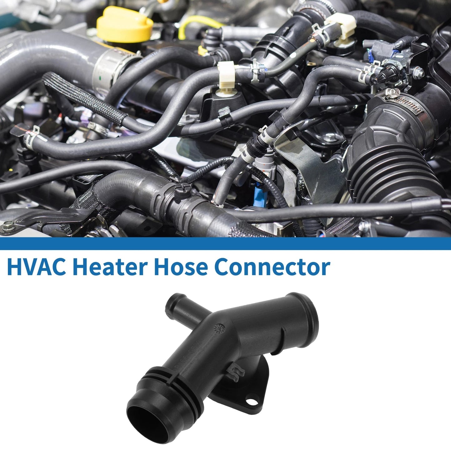 HVAC Heater Hose Connector for Audi A8 Quattro 2015–2018 No. 06E121045AN