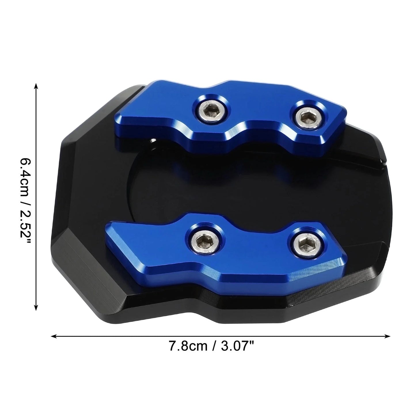 Kickstand Pad for Honda Adv-160 2022 with Wrench - Black Blue