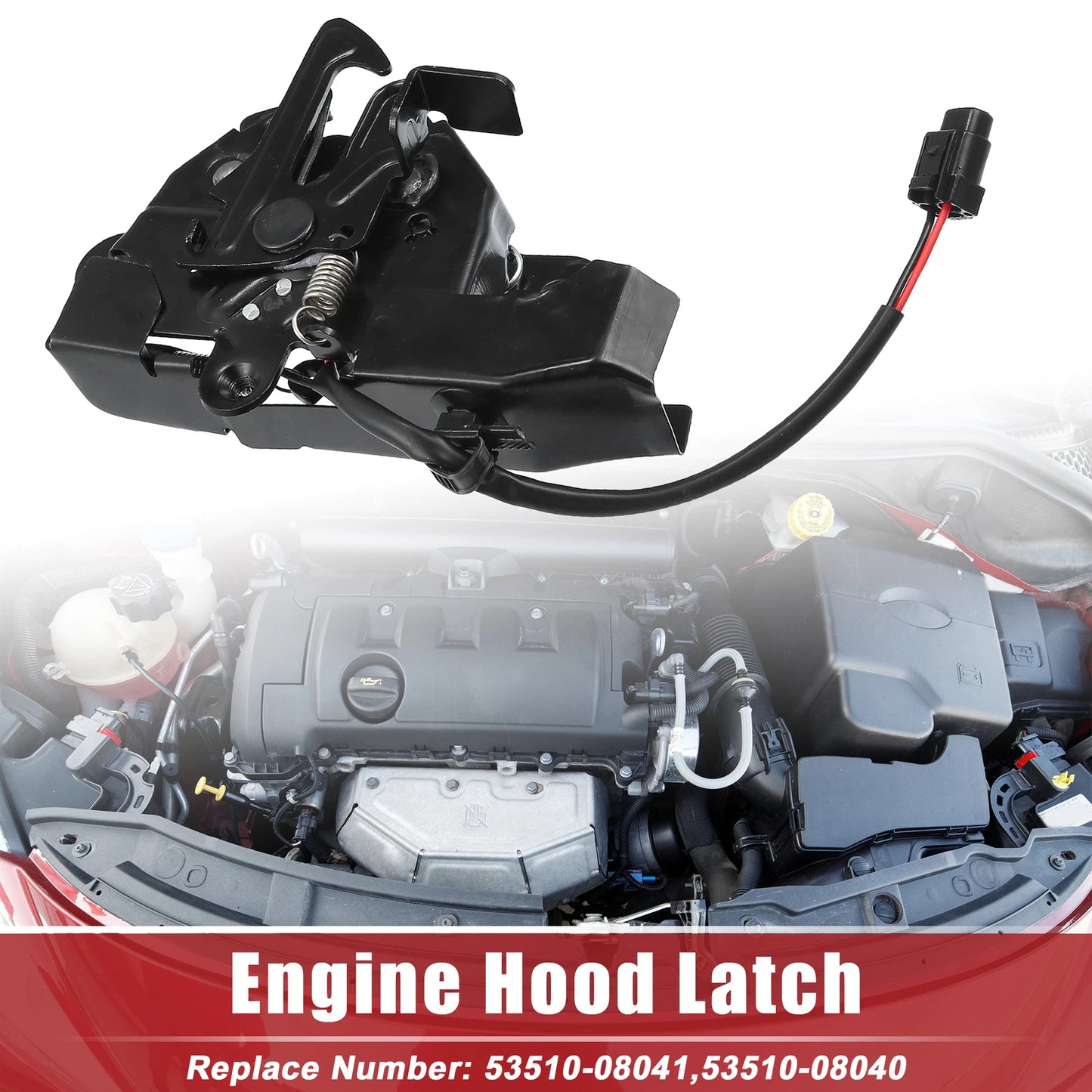 Hood Latch with Sensor for Toyota Sienna (2013–2020)