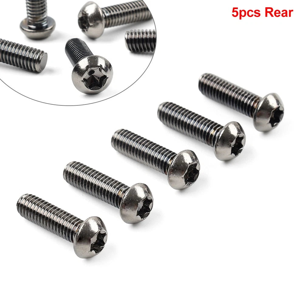 Set of 5 Rear Brake Disc Rotor Screw Retaining Bolts for BMW S1000RR F650/750/700