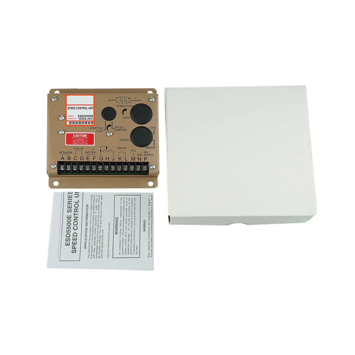 Speed Control Unit for ESD5500E