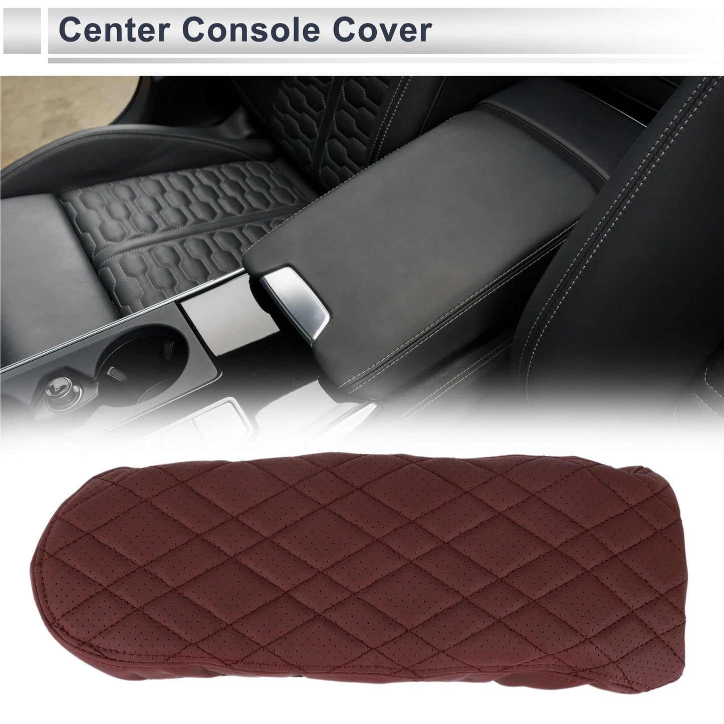 Center Console Cover for BMW 2 Series (2021–2024) Wine Red