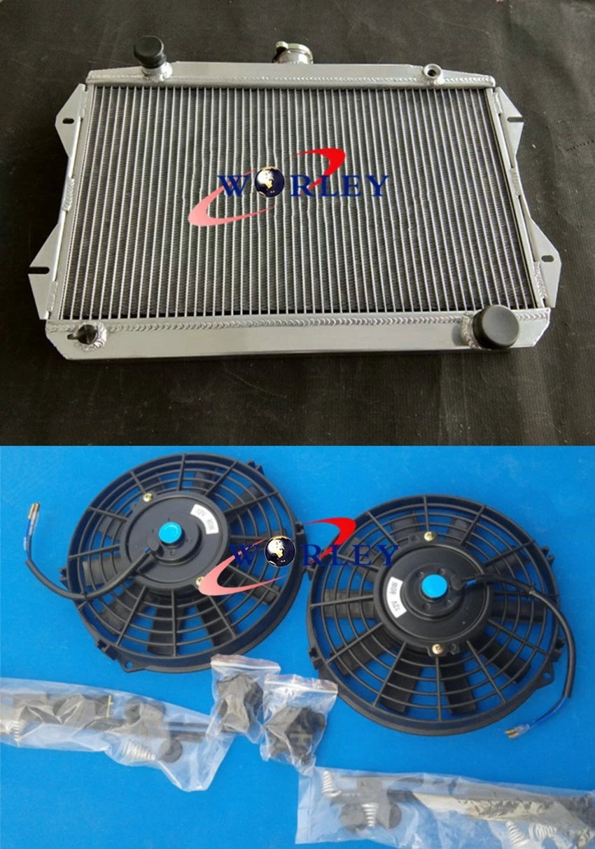 Aluminum Radiator with Fan for Sunbeam Alpine Series V (1965–1968)