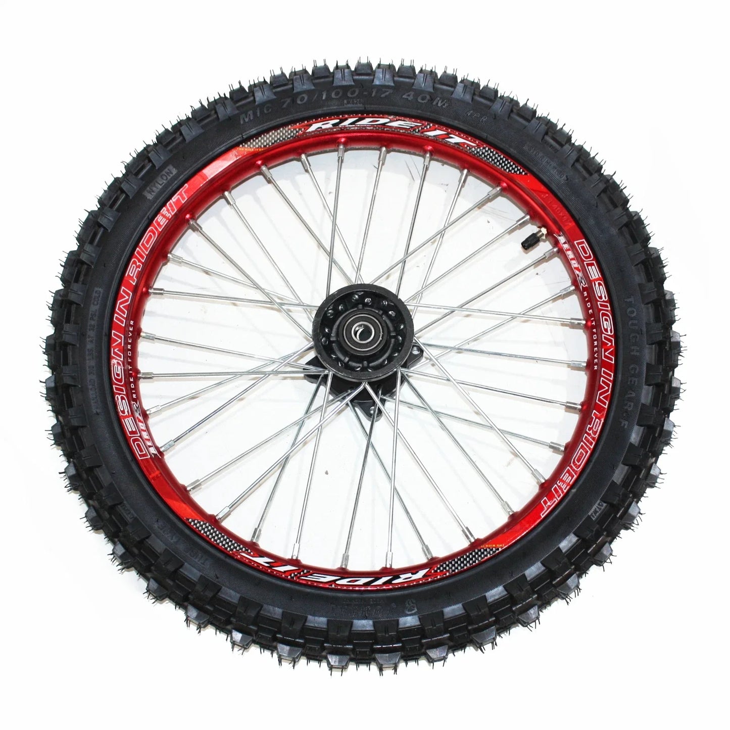 12mm Axle Front Wheel Rim Tire for PIT PRO Dirt Bike (70-100)