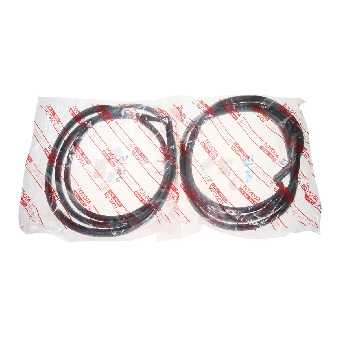 Front Door Weatherstrip Pair for Toyota Corona Sedan (1983–1987)
