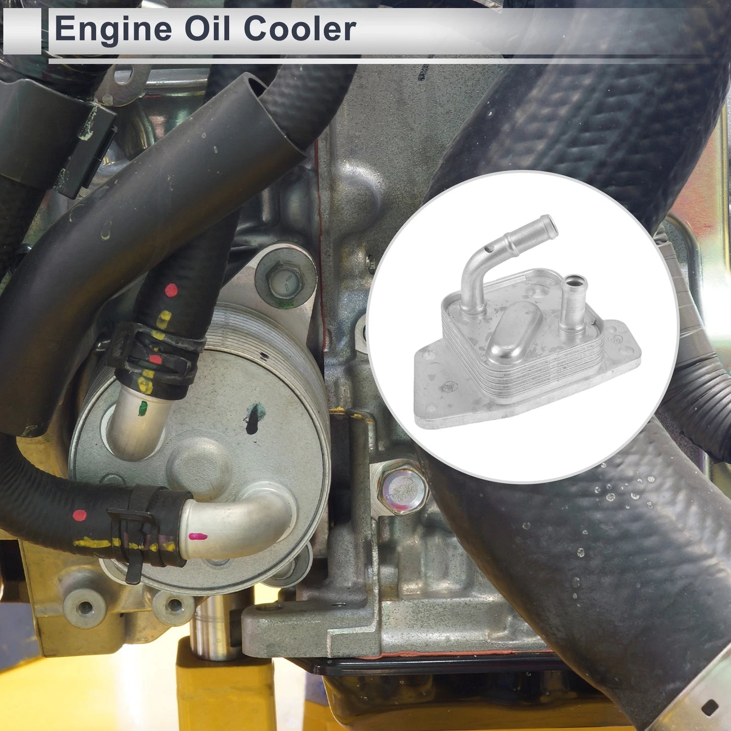 Engine Oil Cooler Set for Lexus RX200t (2015–2017) No. 1571036030