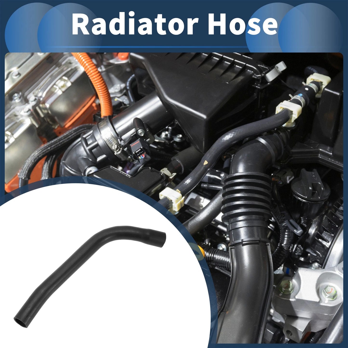 Radiator Hose for Mini Cooper (2002–2008) No. 17127515989 Rubber