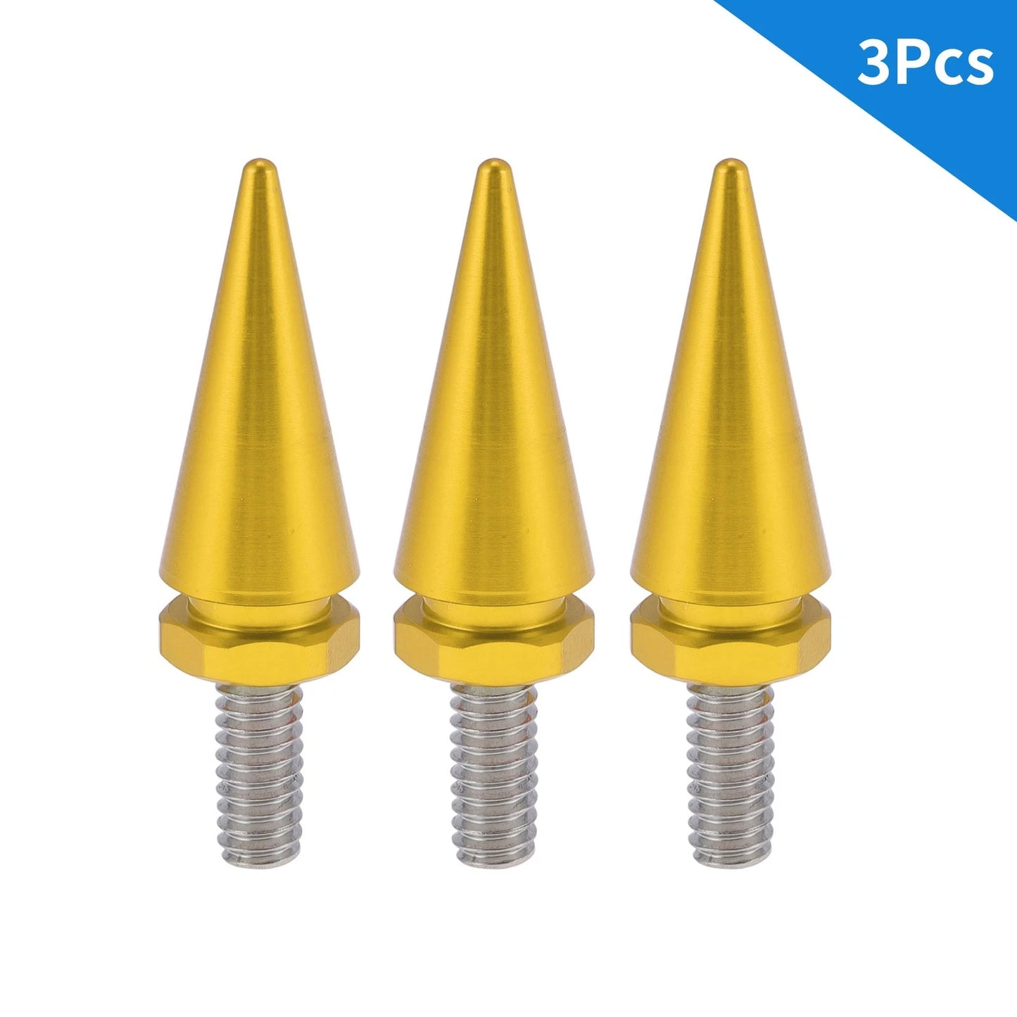 Windshield Bolts for Harley Davidson Street Glide (1996–2013) Aluminum Gold Tone