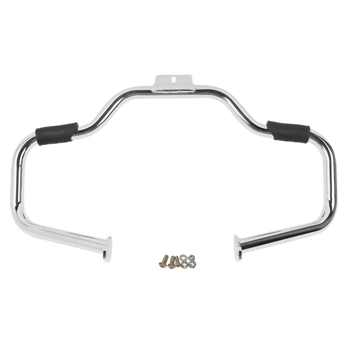 Chrome Mustache Engine Guard Crash Bar for Harley Softail Fatboy (2000-2017)