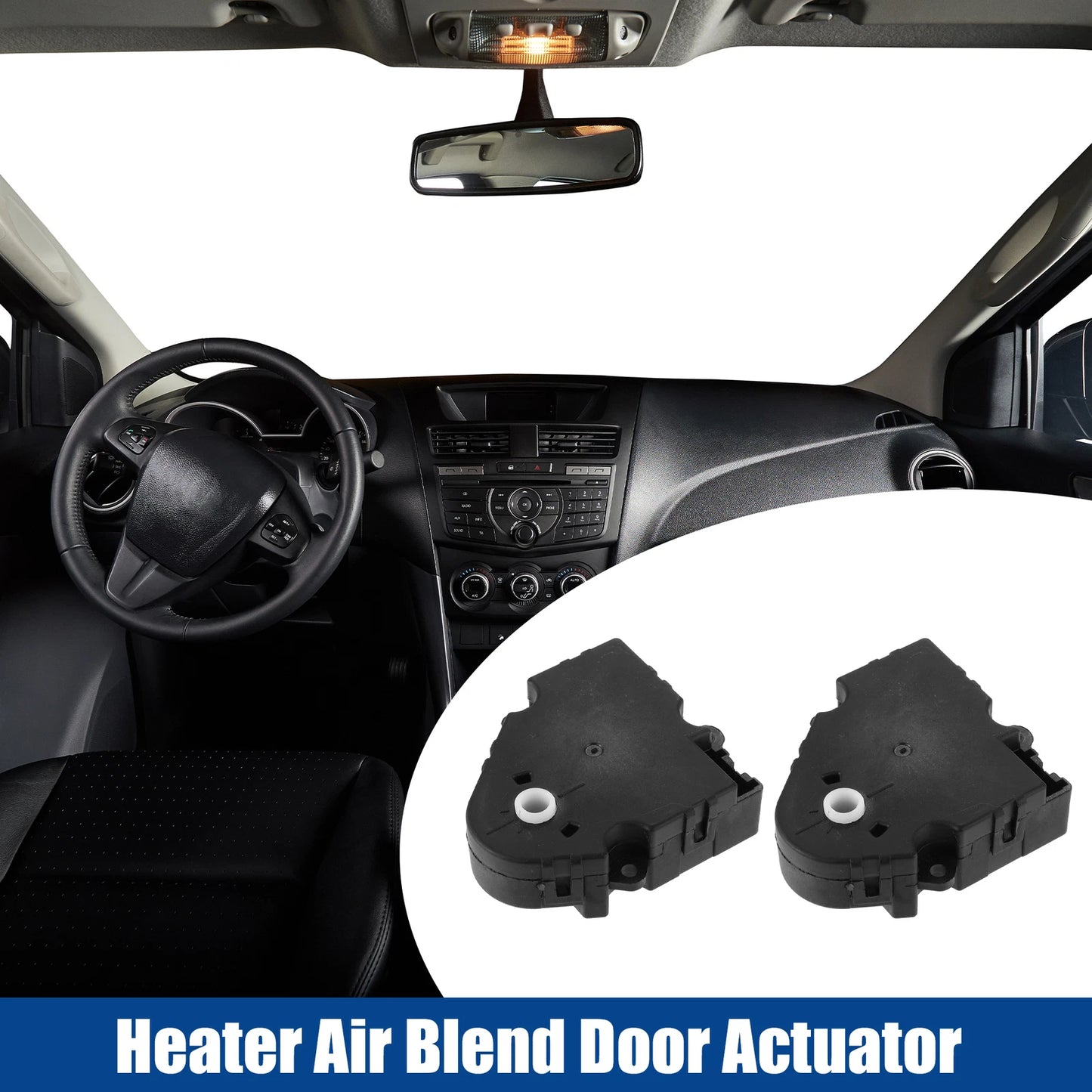 2X A/C Heater Air Blend Door Actuator for Chevrolet Tahoe (2003–2014)