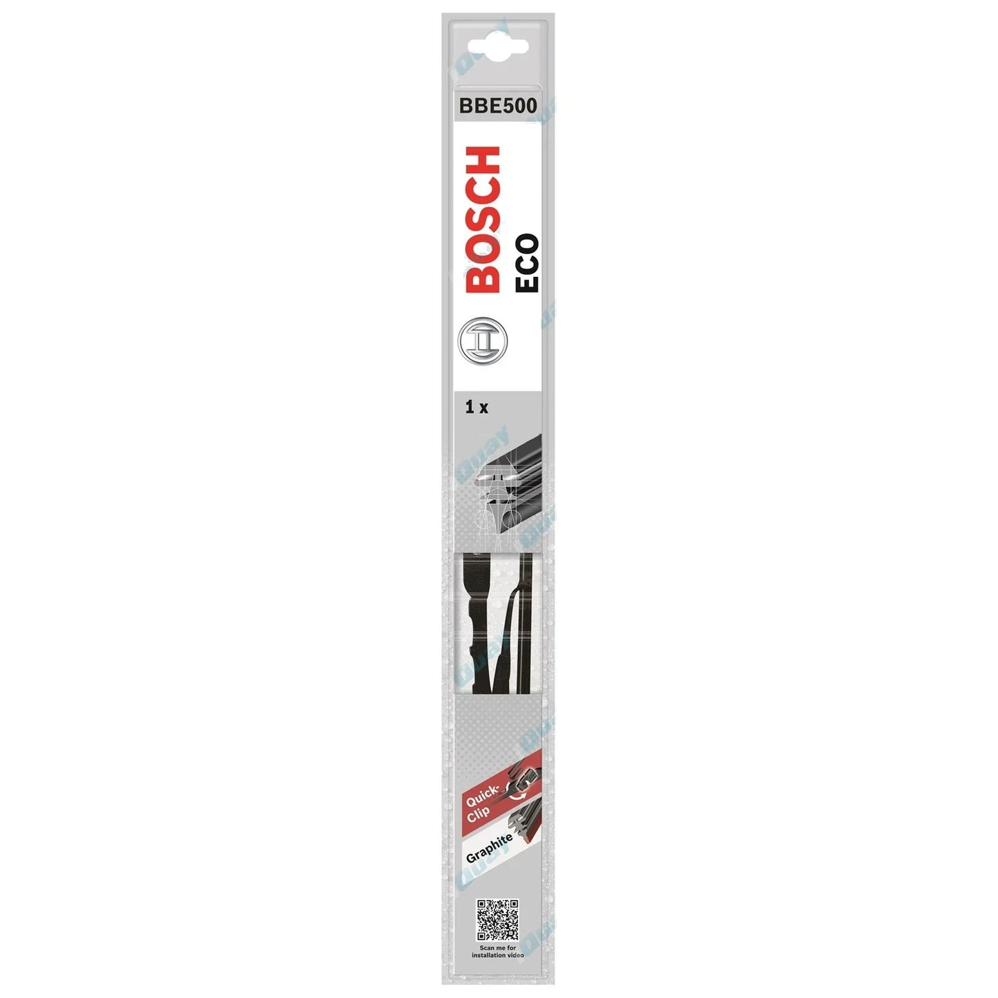 Front Pair Bosch Eco Wiper Blades Set for Nissan Skyline R31 3.0L 2.0L 1986~1990