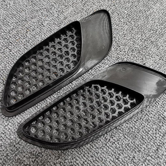 2X Carbon Fiber Bonnet Vent Hood for BMW E90 E91 E92 E93 (2007–2013)
