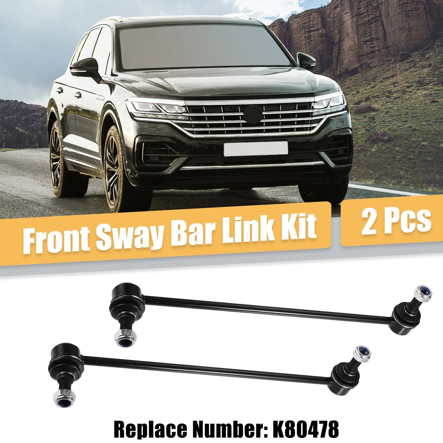 2X Front Rear Sway Bar Links No.K80478 for Audi TT A3 (2006–2013)