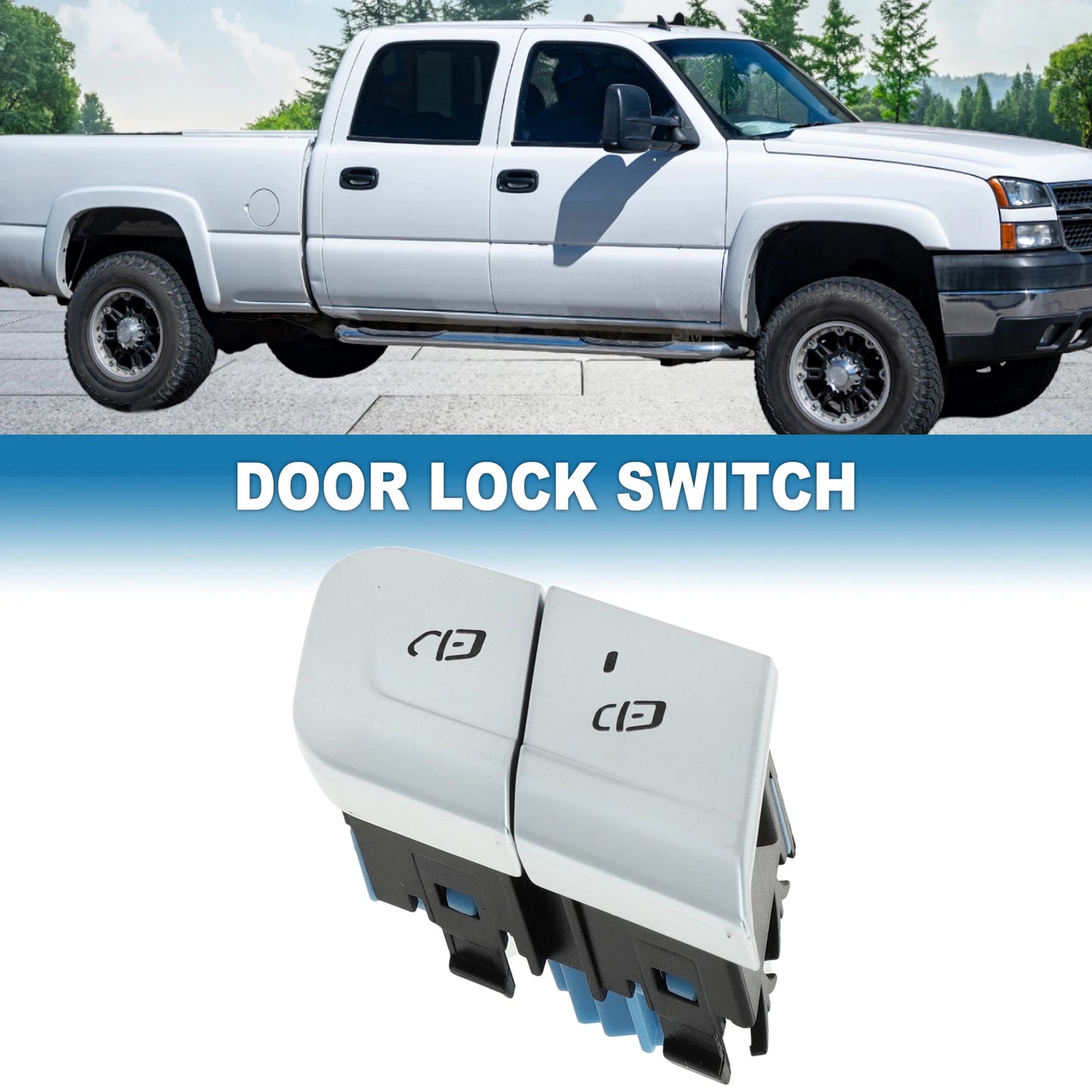 Door Lock Switch for Mercedes-Benz EQS (2022–2023) No.A2239052405