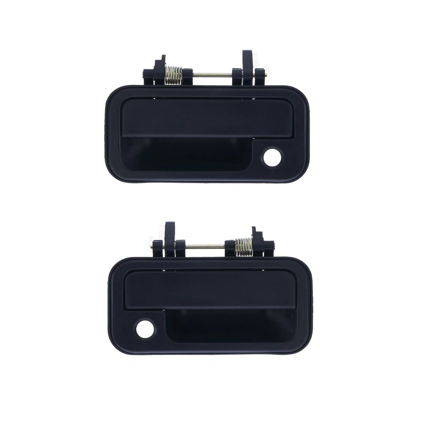 2X Black Outer Door Handles for Holden Rodeo TF (1988–2003)