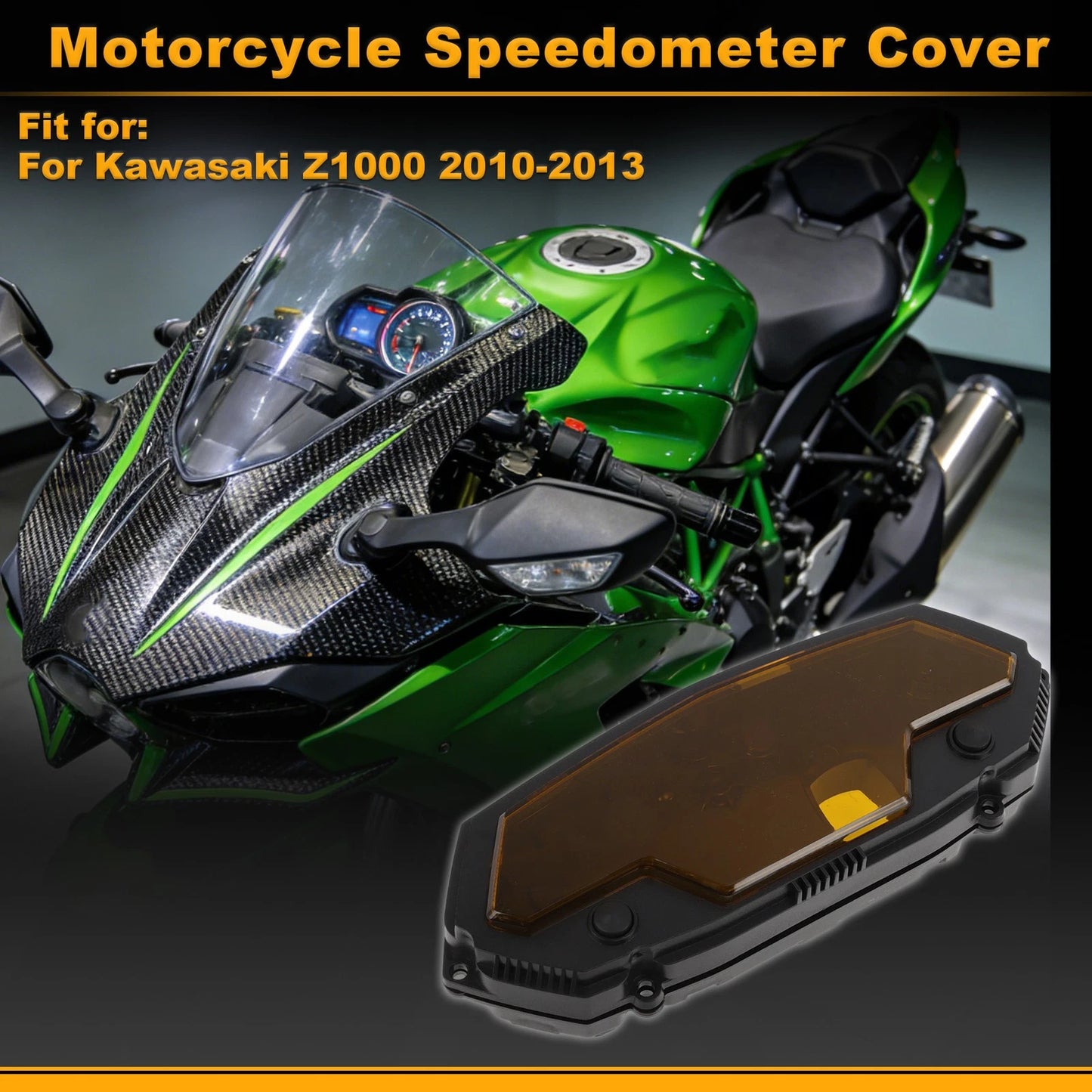 Speedometer Gauge Cover for Kawasaki Z1000 (2010–2013)