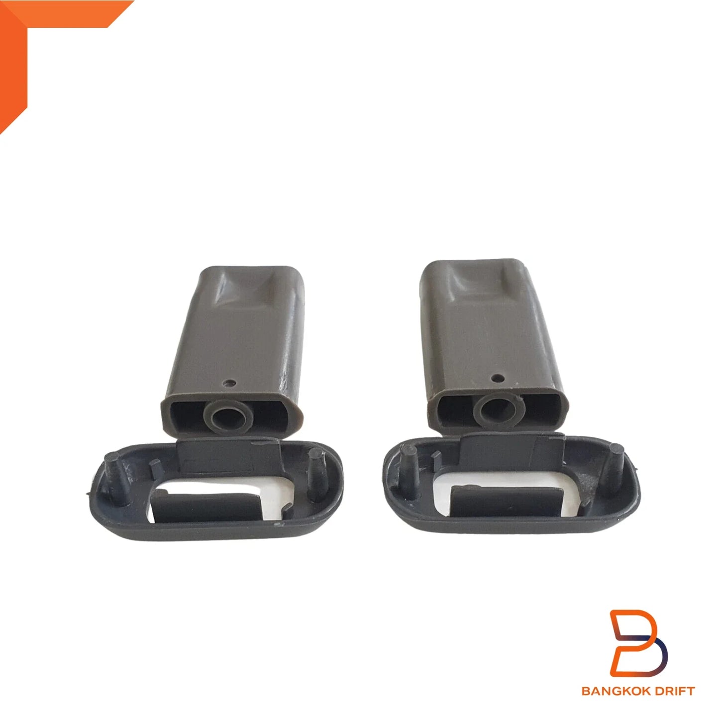Grey Door Lock Control Holder + Knob Pin for Toyota Hilux 4Runner (88-96)