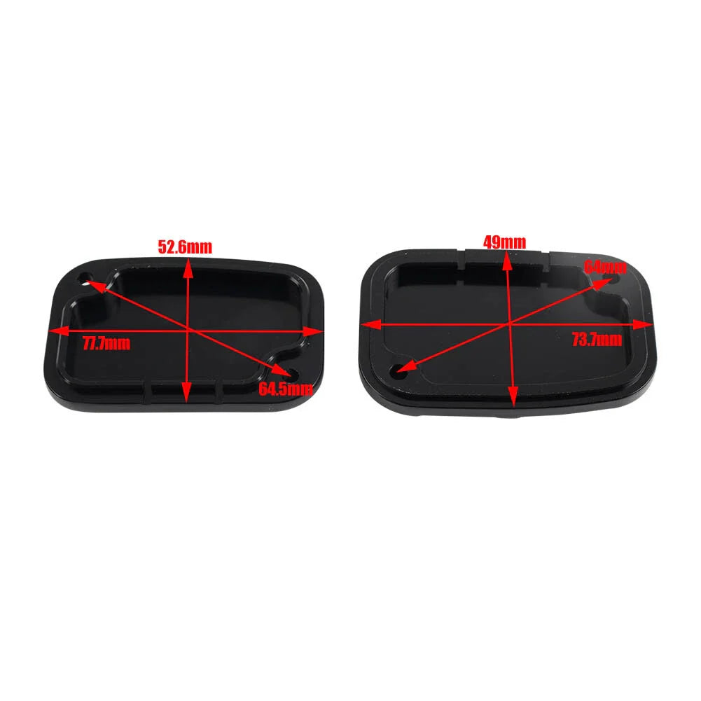 Front Brake Master Cylinder Covers for Harley Street Glide, Road King