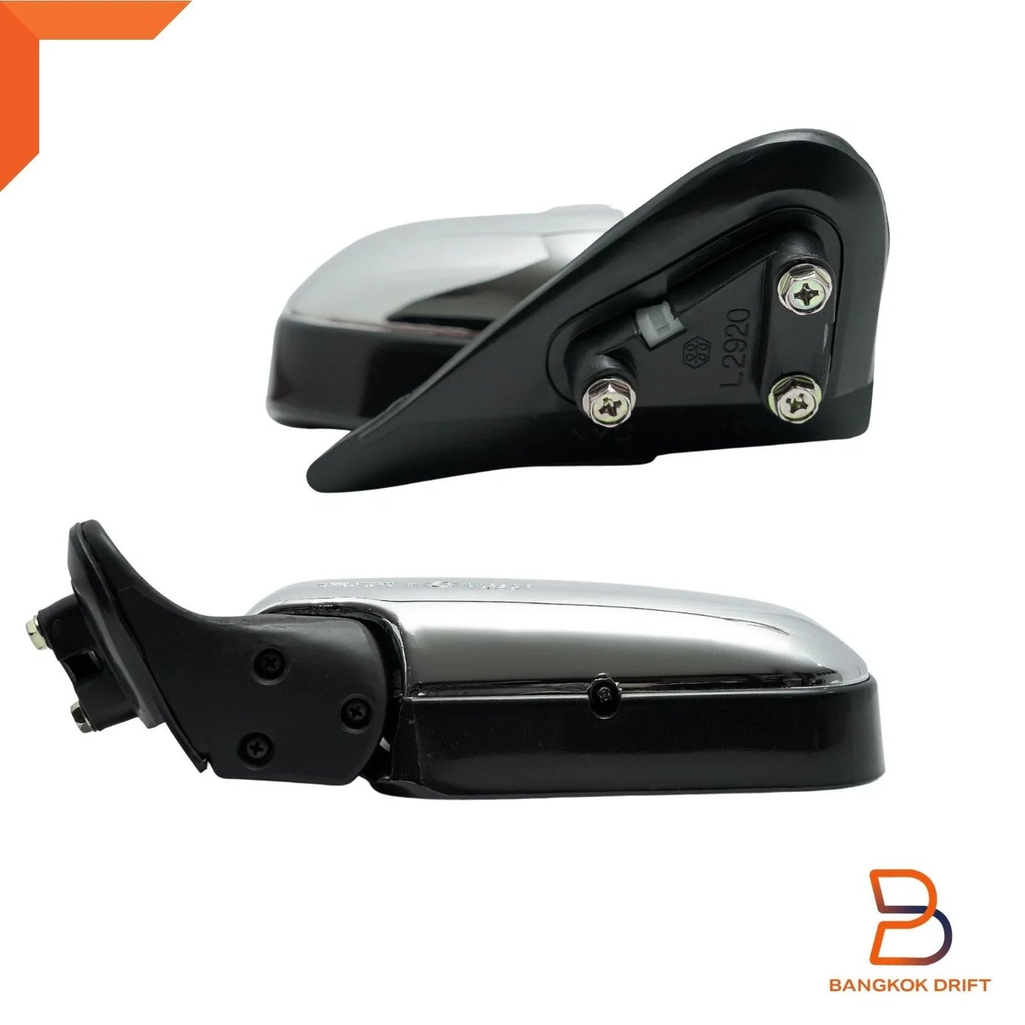 Chrome Door Mirror RH for Toyota Hilux LN106 4WD Ute 4Runner Surf (1988-1997)