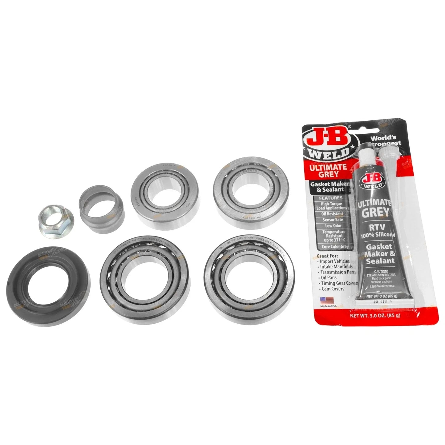 Front Diff Bearing & Seal Repair Kit for Nissan Navara D40 (2005 - 2015)