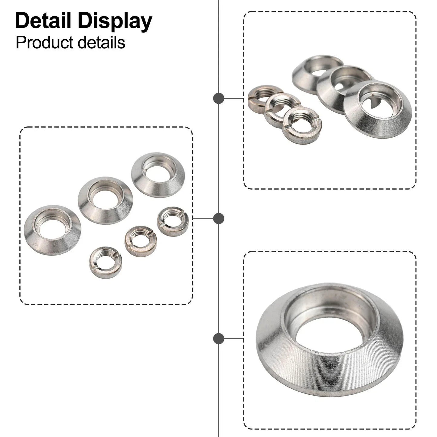 Inclusive Dashboard Control Bezels & Nuts Package for Jeep CJs (1972–1986)