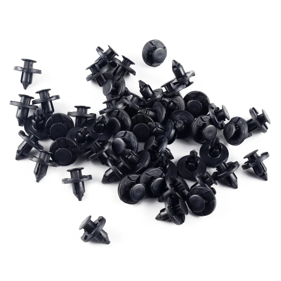 50 x Expanding Rivets for Nissan Bumper Fender Mounting Clips (Fits 8mm)