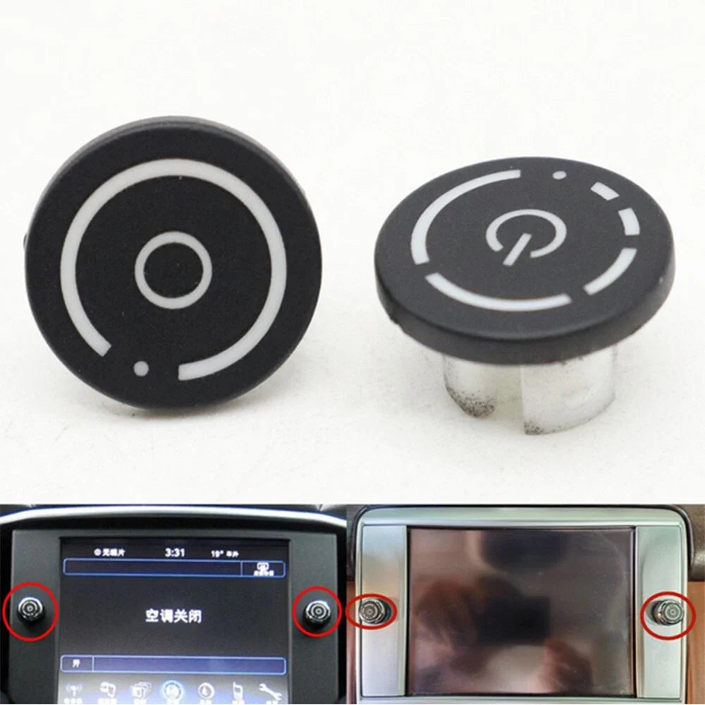 Central Dash Control Volume Switch Button Covers for Maserati Ghibli (2013-2016)