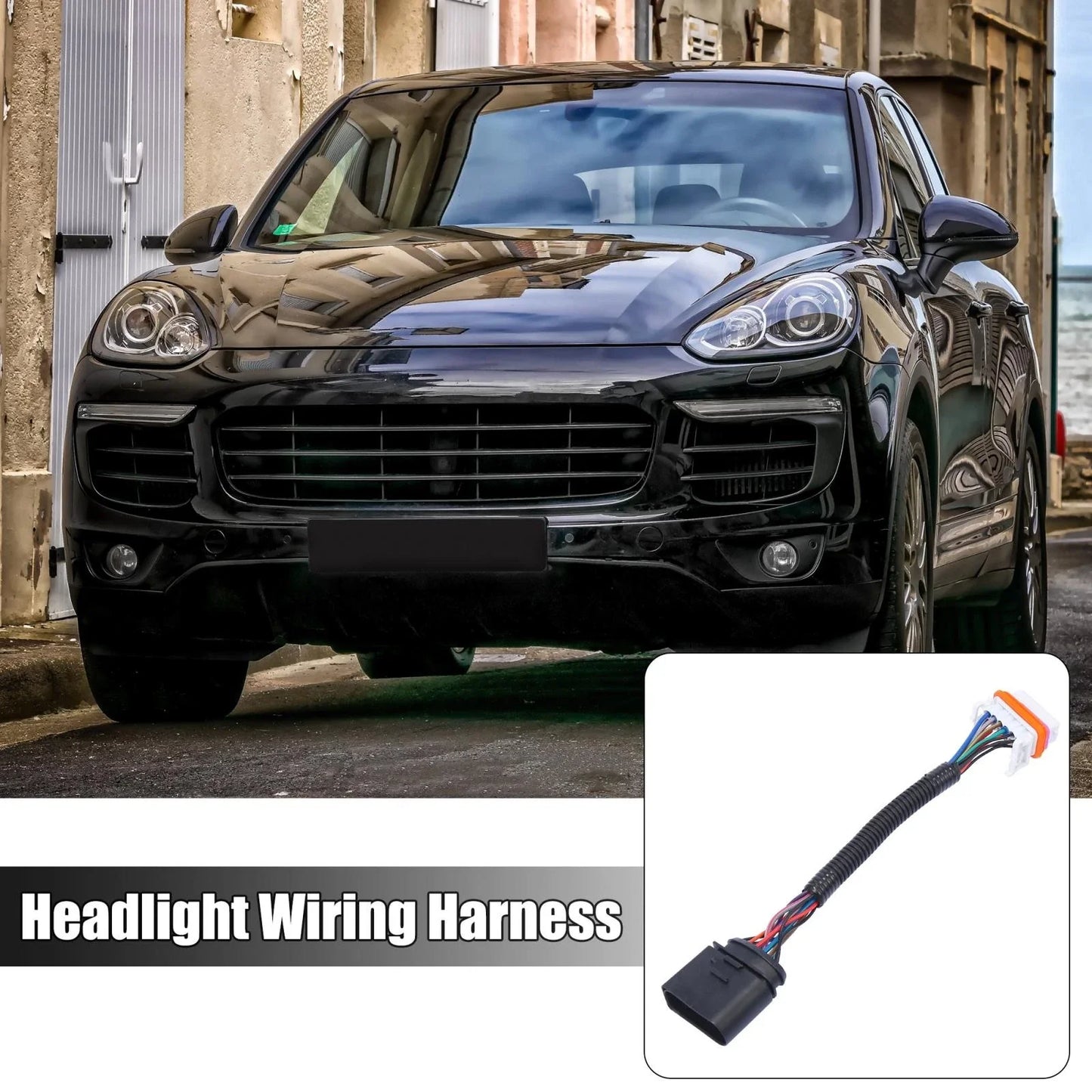 Headlight Wiring Harness for Porsche Cayenne 2003-2006 3.2L 4.5L