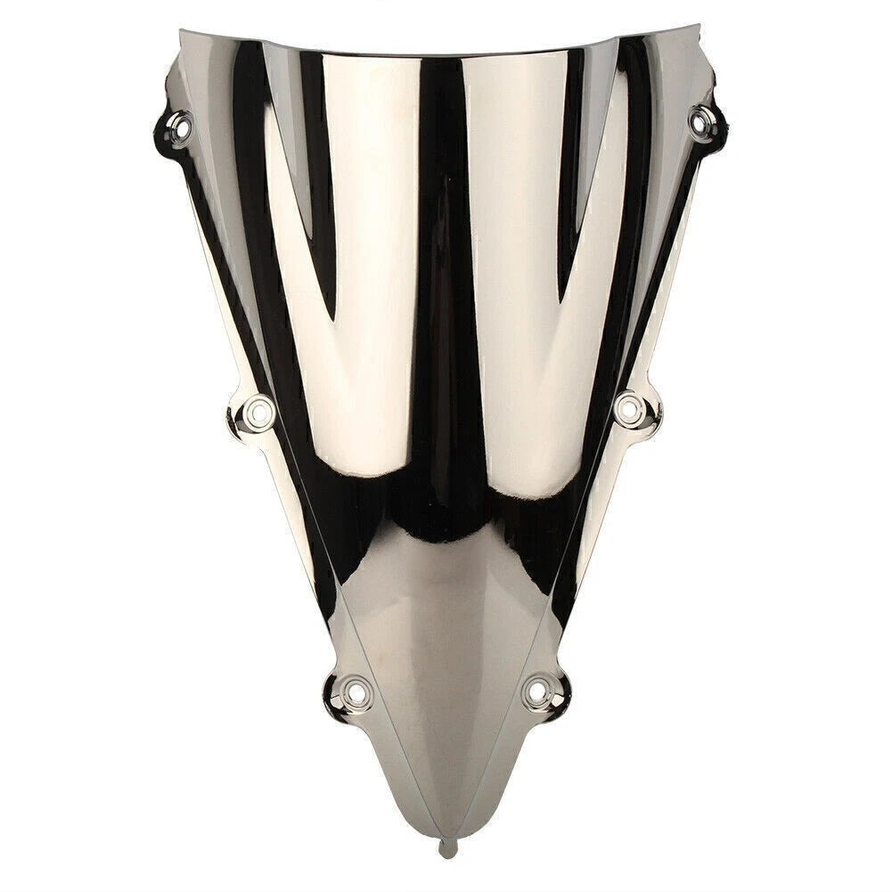Double Bubble Windshield for Yamaha YZF R6 (2008–2016) Silver