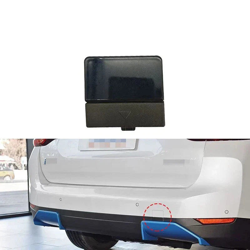 Rear Bumper Tow Hook Eye Cover Cap for BMW iX3 (2020–2022)