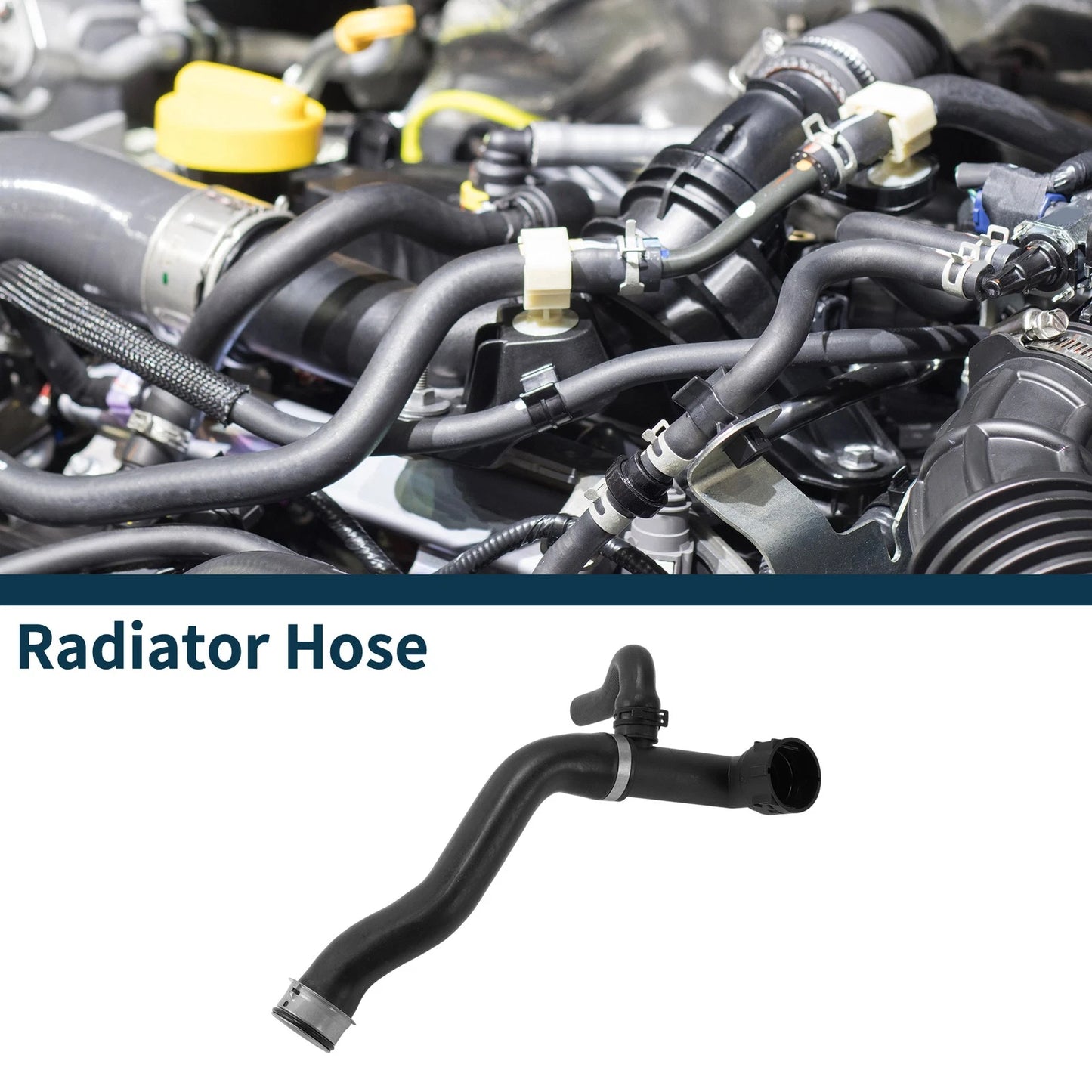 Radiator Hose for Mercedes-Benz GL450 (2013–2014) No. 1665008575 Rubber