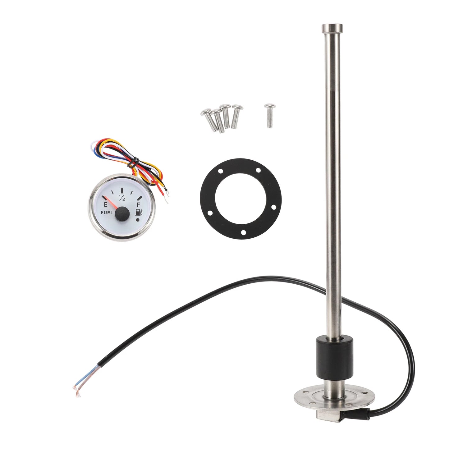 Fuel Sending Unit and Gauge Kit 240-33 Ohm 318mm for Boat Car Truck