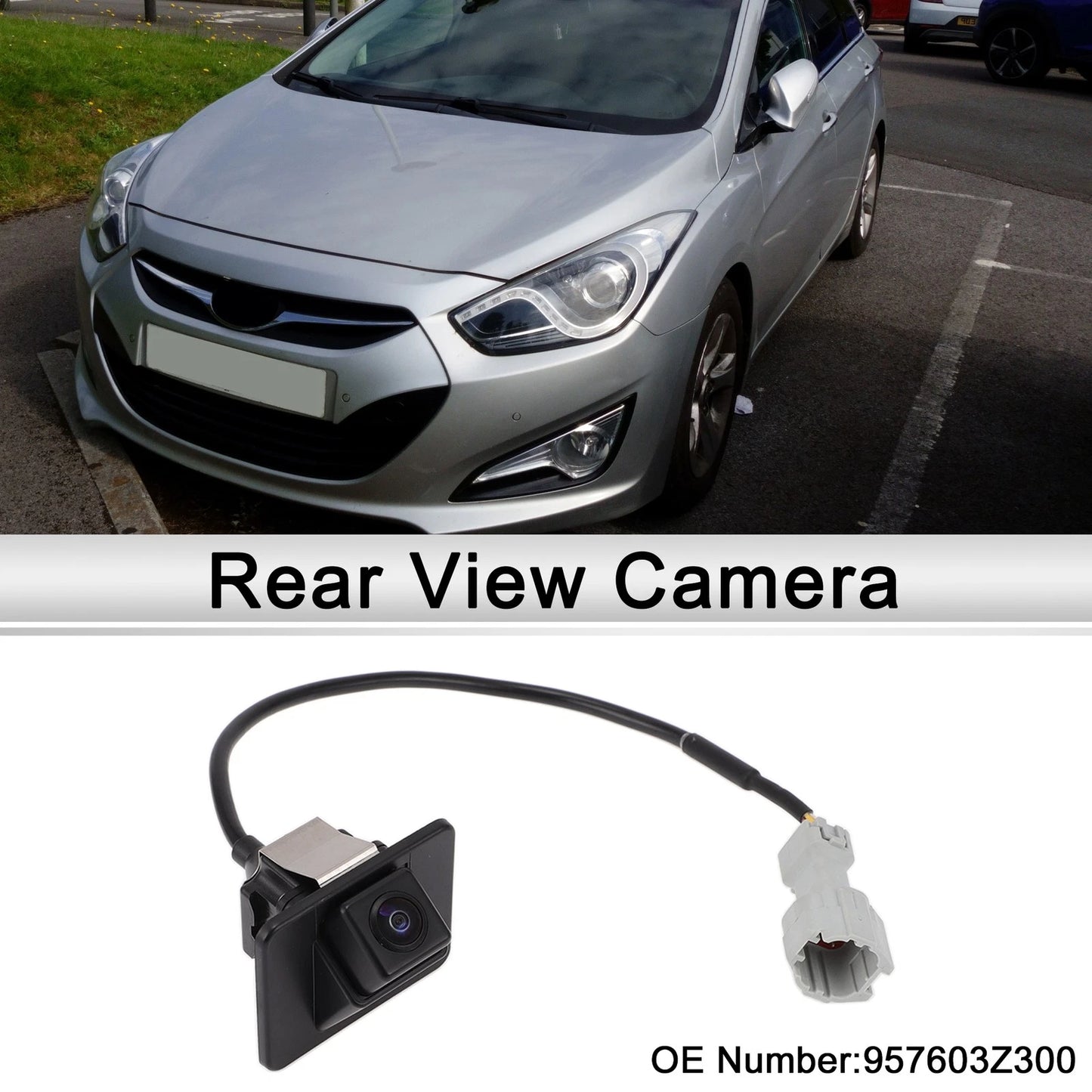 Rear View Camera for Hyundai I40 (2011–2015) 120-180 Degree