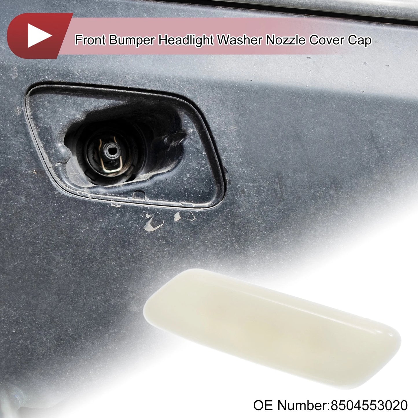 Front Left Washer Nozzle Cover Cap for Lexus IS II (2008–2010) Unpainted