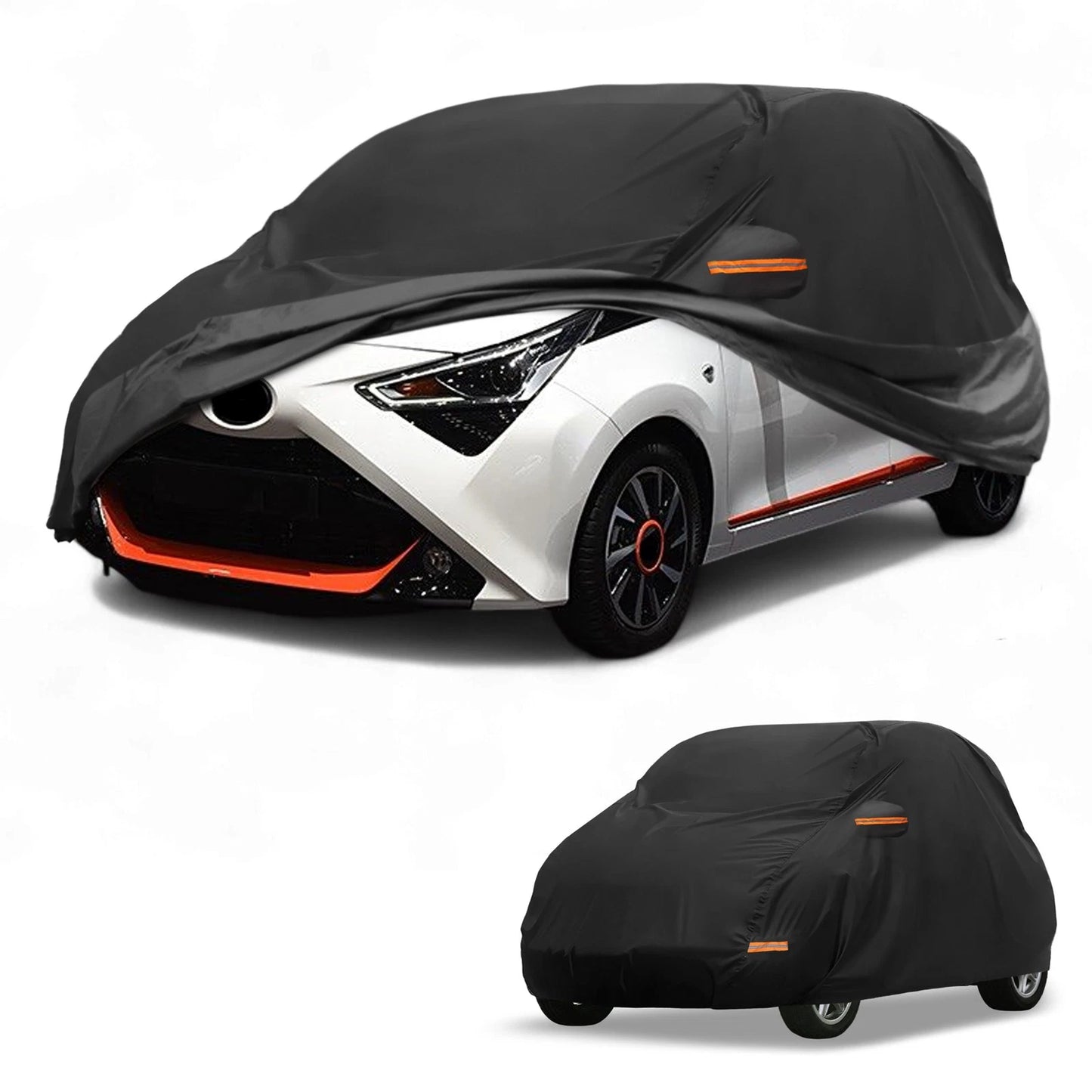 Waterproof Car Cover for Toyota Aygo X (2022–2023) 190T-PU with Zipper